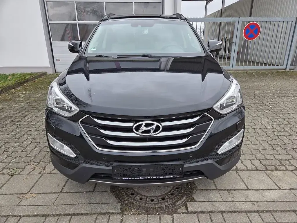 Gebraucht Hyundai Santa Fe Premium 197 PS (144 kW) 2013 Schwarz SUV