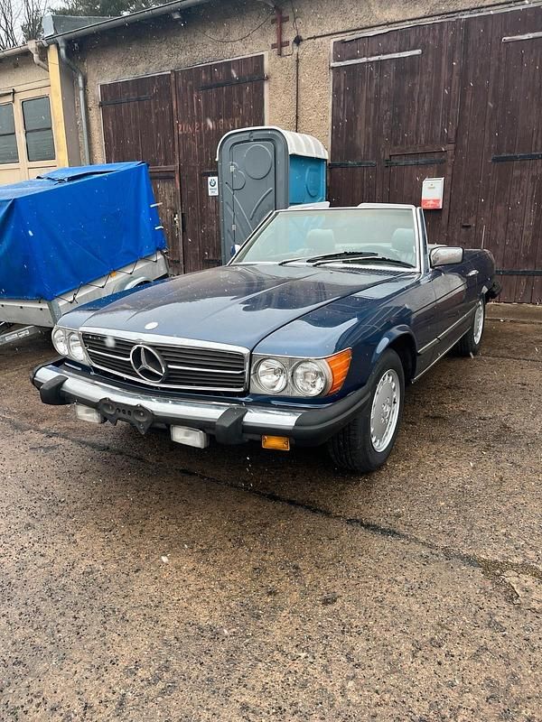 Gebraucht Mercedes SL380 1985 Blau Cabrio