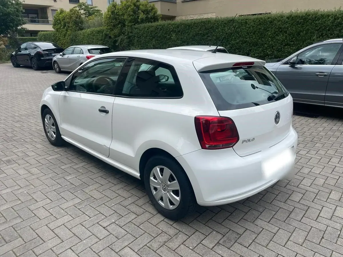 Gebraucht VW Polo Trendline 60 PS (44 kW) 2012 Weiß Kleinwagen
