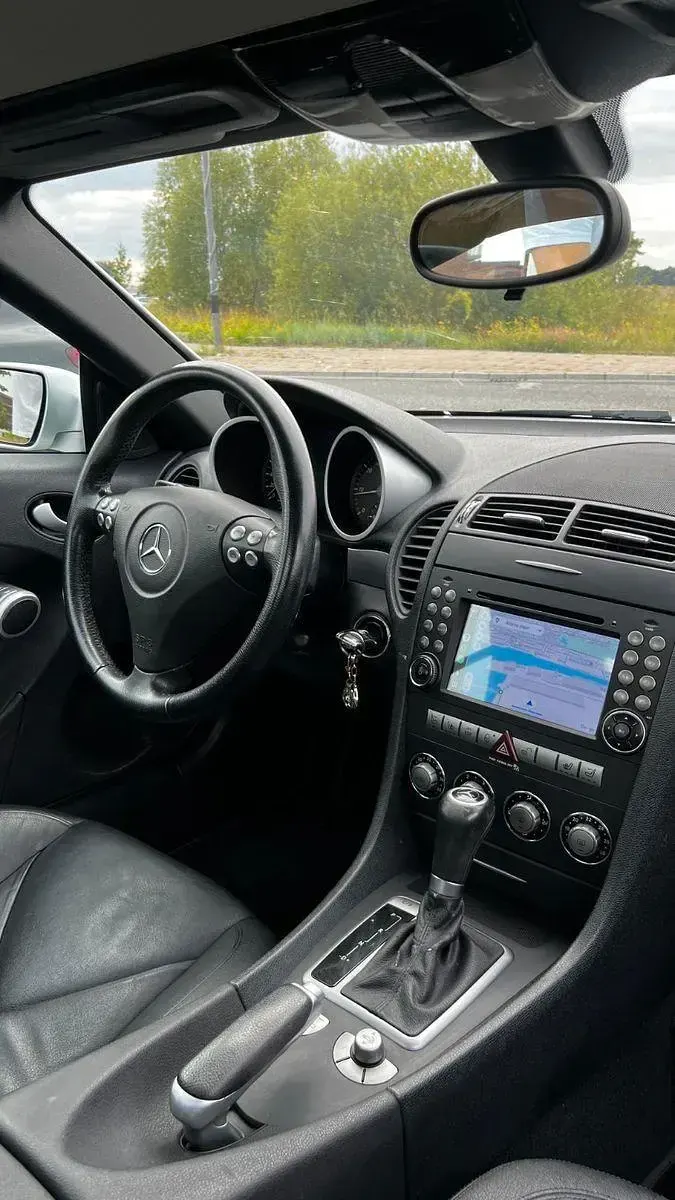 Gebraucht Mercedes SLK200 163 PS (119 kW) 2007 Silber Cabrio