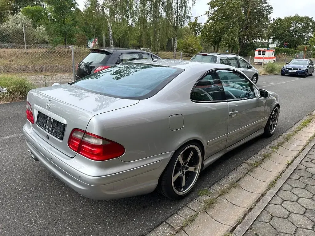 Gebraucht Mercedes CLK430 Avantgarde 279 PS (205 kW) 2000 Silber Coupé