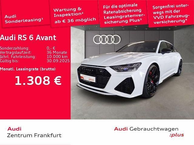 Weiß Gebraucht 2024 Audi RS6 Sport Kombi | 126.840 € (Etwas zu teuer) - Bild 1/2
