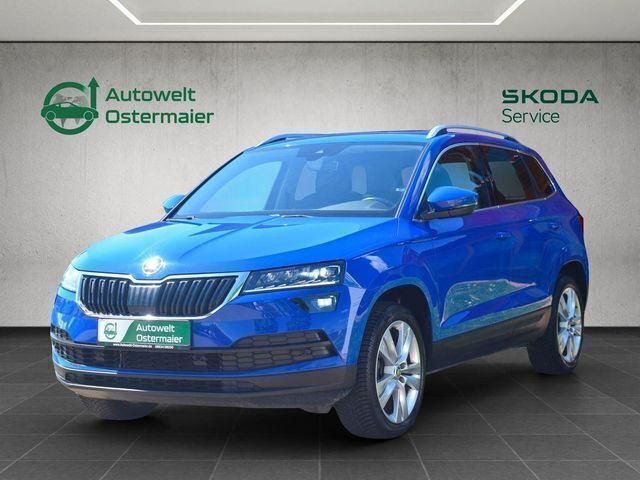 Blau Gebraucht 2018 Skoda Karoq Style SUV | 23.885 € (Fairer Preis) - Bild 1/4