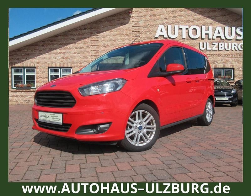 Gebraucht Ford Tourneo Trend 101 PS (74 kW) 2017 Rot Kombi