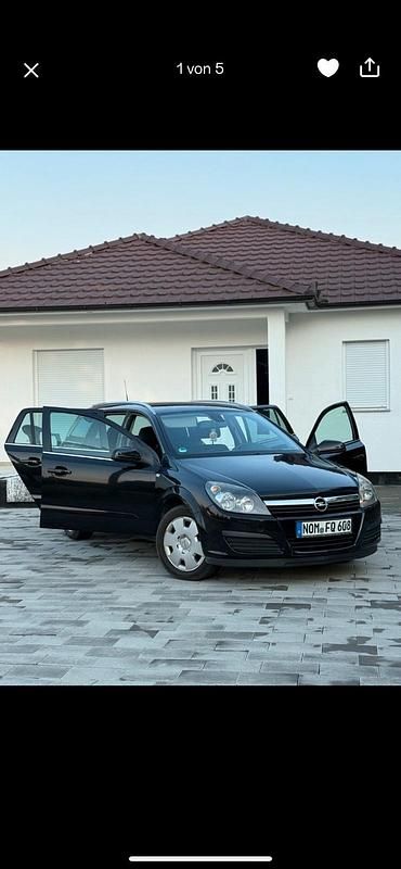 Schwarz Gebraucht 2007 Opel Astra Kombi | 2.600 € (Fairer Preis) - Bild 1/4
