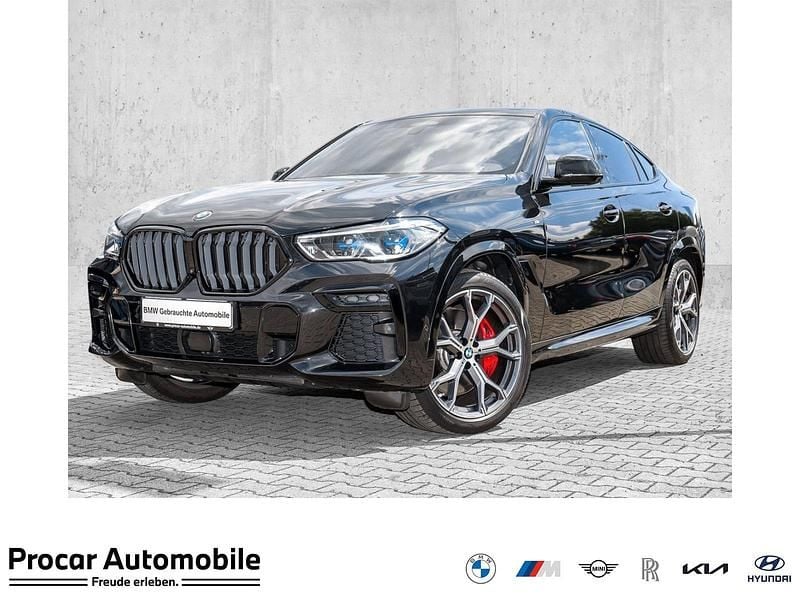 Schwarz Gebraucht 2022 BMW X6 M Sport SUV | 63.680 € (Fairer Preis) - Bild 1/4