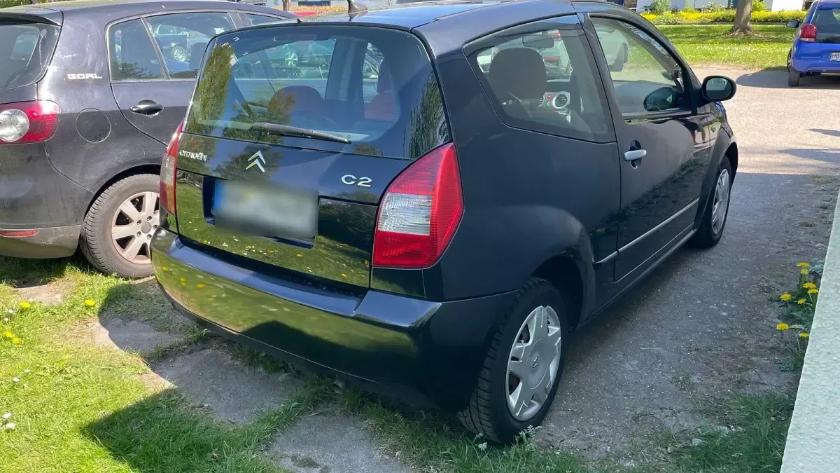 Gebraucht Citroën C2 Style 60 PS (44 kW) 2005 Schwarz Kleinwagen