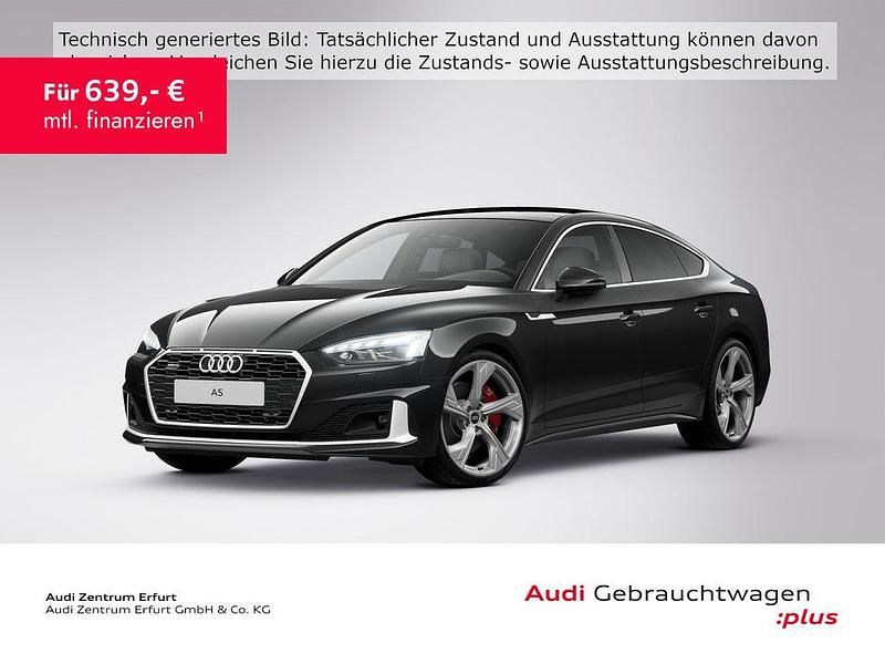 Mythosschwarz metallic Gebraucht 2025 Audi A5 Sportback Advanced Plus Kleinwagen | 52.880 € - Bild 1/3