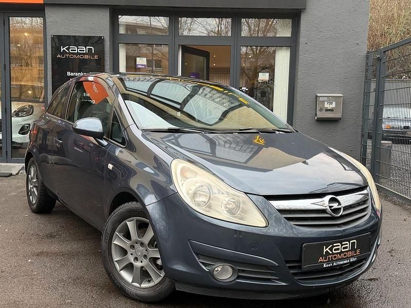 Gebraucht Opel Corsa Basis 80 PS (58 kW) 2008 Blau Kleinwagen