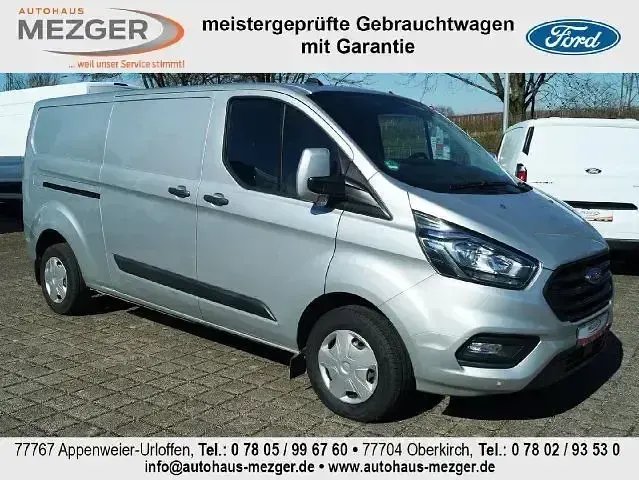 Gebraucht Ford Transit Custom Trend 105 PS (77 kW) 2021 Polarsilber metallic Van / Kleinbus