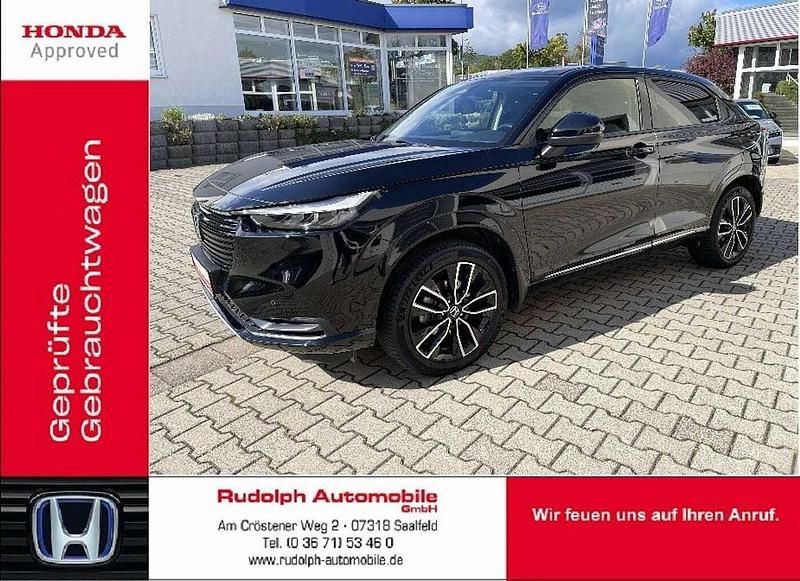 Crystal black Gebraucht 2022 Honda HR-V Advance SUV | 24.490 € (Fairer Preis) - Bild 1/4