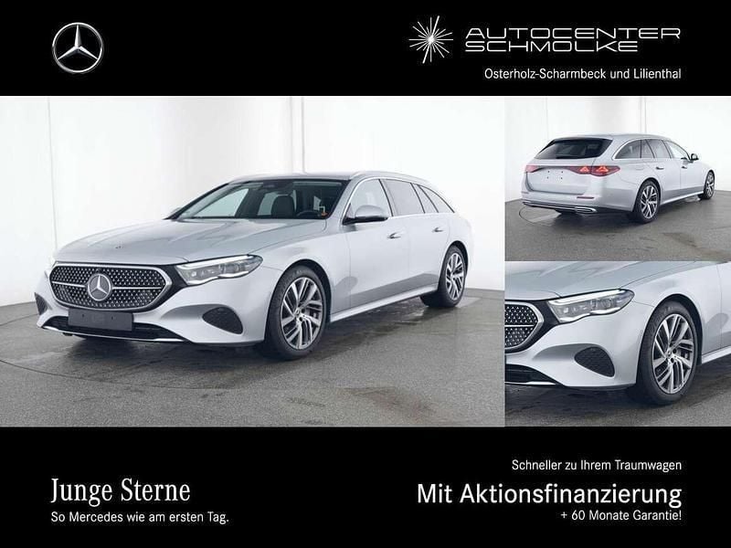 Lack hightechsilber Gebraucht 2024 Mercedes E200 Advanced Plus Kombi | 49.298 € (Superpreis) - Bild 1/4