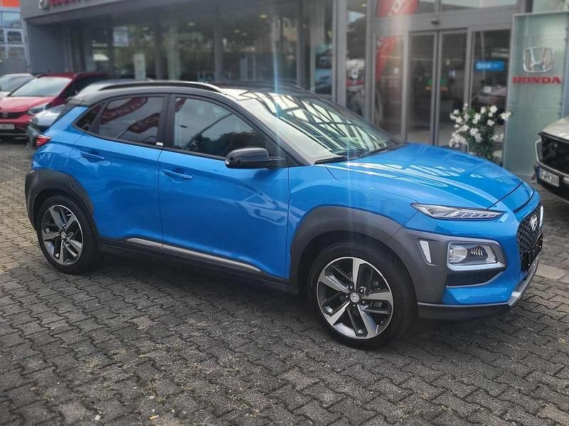Blau Gebraucht 2020 Hyundai Kona Premium SUV | 16.900 € (Fairer Preis) - Bild 1/4