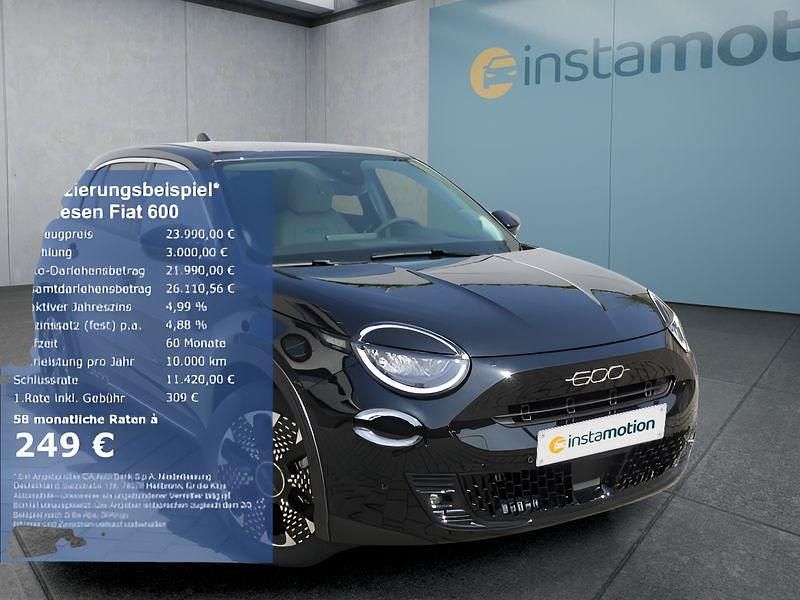 Gebraucht Fiat 600 110 PS (80 kW) 2025 Schwarz Kleinwagen