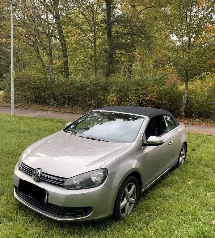 Gebraucht VW Golf Cabriolet 122 PS (89 kW) 2013 Silber Cabrio