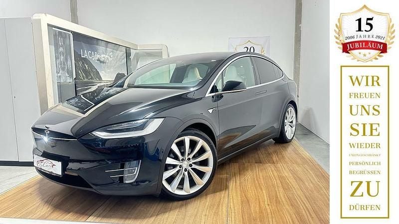 Schwarz Gebraucht 2017 Tesla Model X Performance SUV | 31.100 € (Fairer Preis) - Bild 1/4