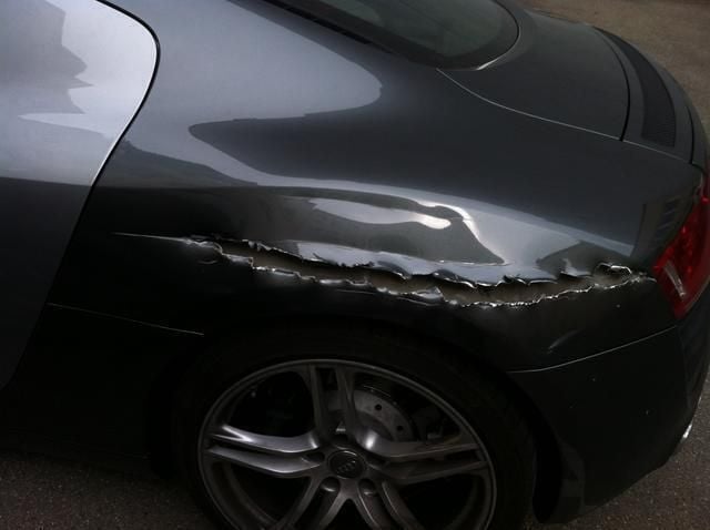 Gebraucht Audi R8 Coupé 571 PS (419 kW) 2009 Grau metallic Coupé