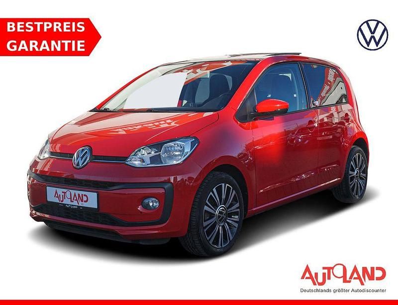 Rot Gebraucht 2018 VW up! Sound Kleinwagen | 9.990 € (Etwas zu teuer) - Bild 1/4
