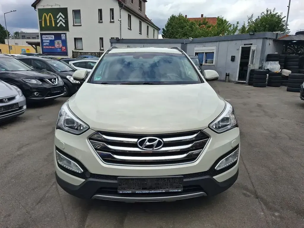 Gebraucht Hyundai Santa Fe Premium 197 PS (144 kW) 2015 Beige SUV