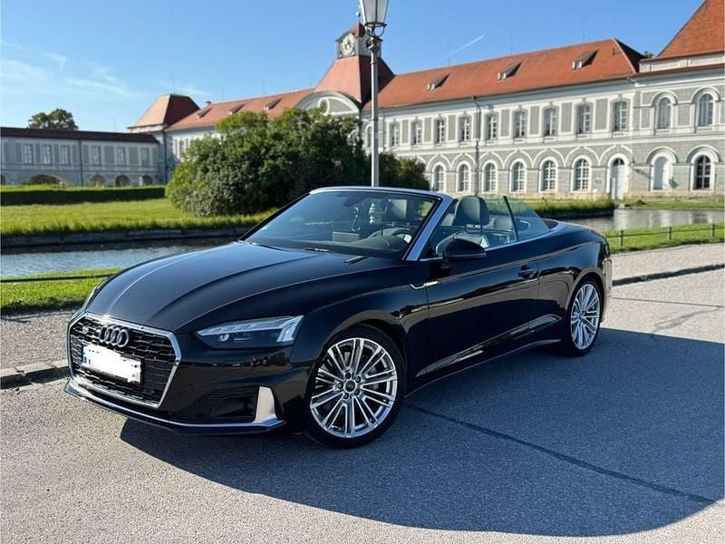 Schwarz Gebraucht 2020 Audi A5 Cabriolet Ambiente Cabrio | 37.500 € (Fairer Preis) - Bild 1/4