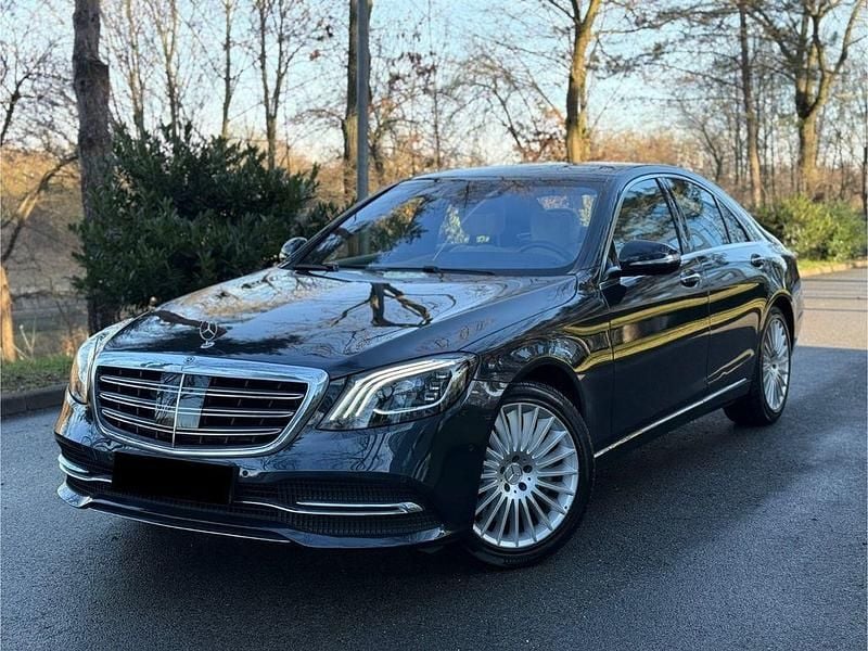 Blau Gebraucht 2017 Mercedes S400 Limousine | 35.999 € (Superpreis) - Bild 1/4