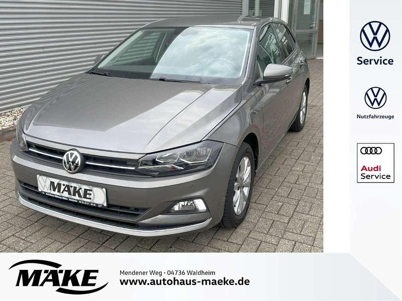 Limestone grey metallic Gebraucht 2020 VW Polo Highline Kleinwagen | 15.750 € (Fairer Preis) - Bild 1/4