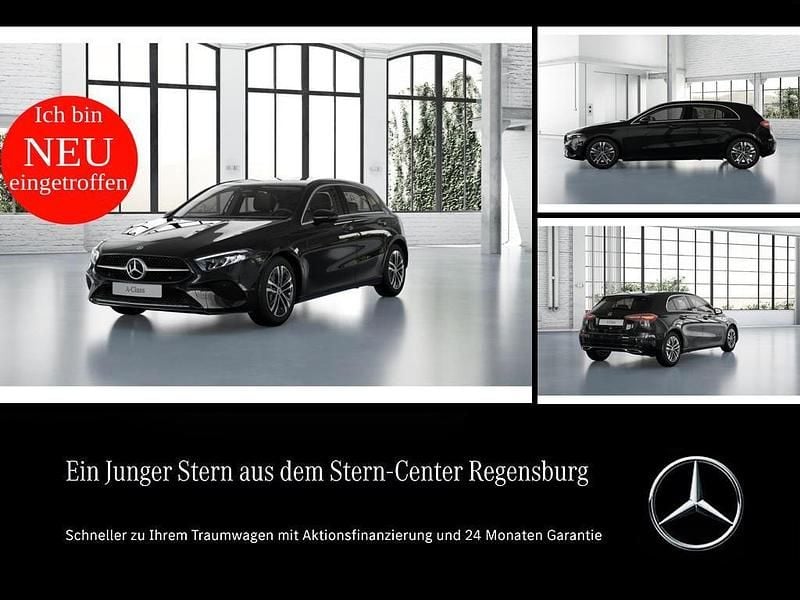 Gebraucht Mercedes A200 Progressive 163 PS (119 kW) 2024 Unilack nachtschwarz Limousine