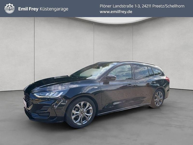 Schwarz Gebraucht 2024 Ford Focus ST-Line X Limousine | 23.480 € (Fairer Preis) - Bild 1/4