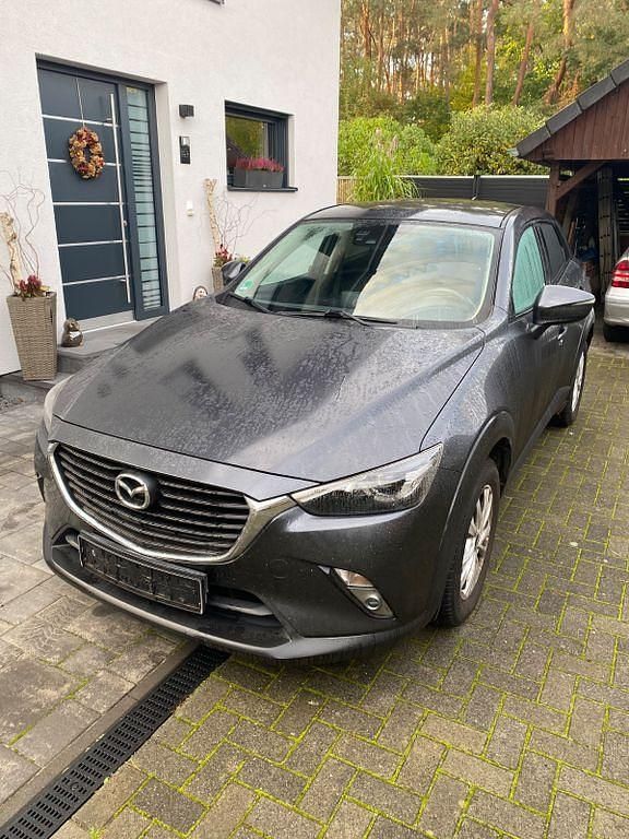 Grau Gebraucht 2017 Mazda CX-3 Sports-Line SUV | 13.690 € (Superpreis) - Bild 1/4