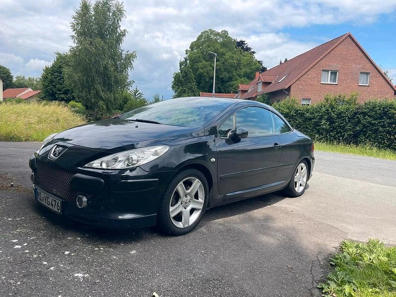 Schwarz Gebraucht 2007 Peugeot 307 CC Cabrio | 2.100 € - Bild 1/4