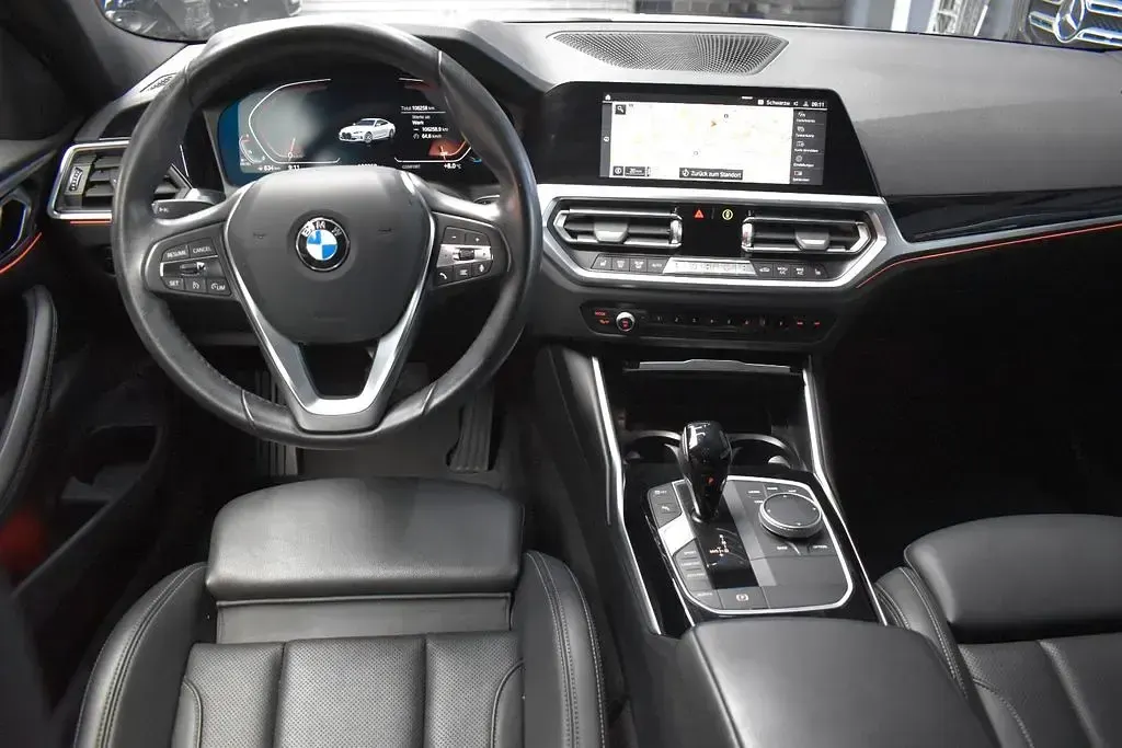 Gebraucht BMW 420 Coupé Sport Line 190 PS (139 kW) 2022 Weiß Coupé