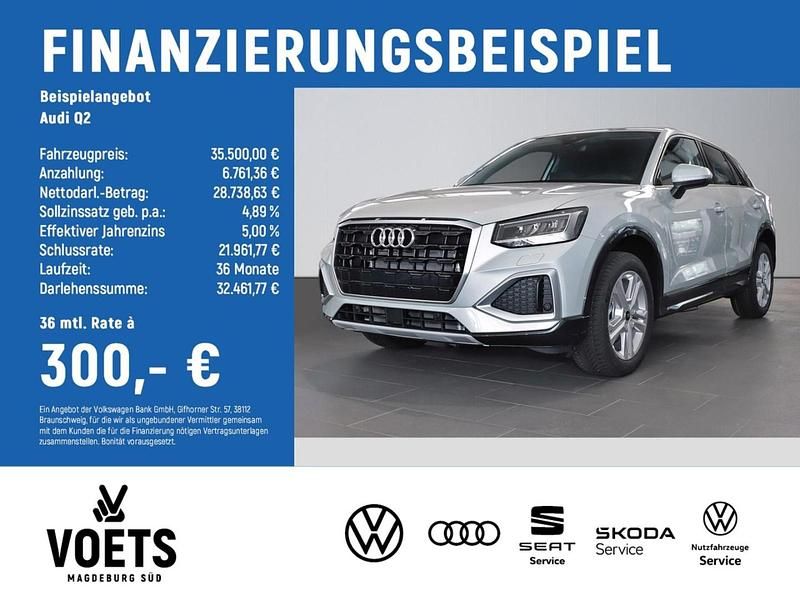 Gebraucht Audi Q2 Advanced Plus 150 PS (110 kW) 2025 Silber SUV