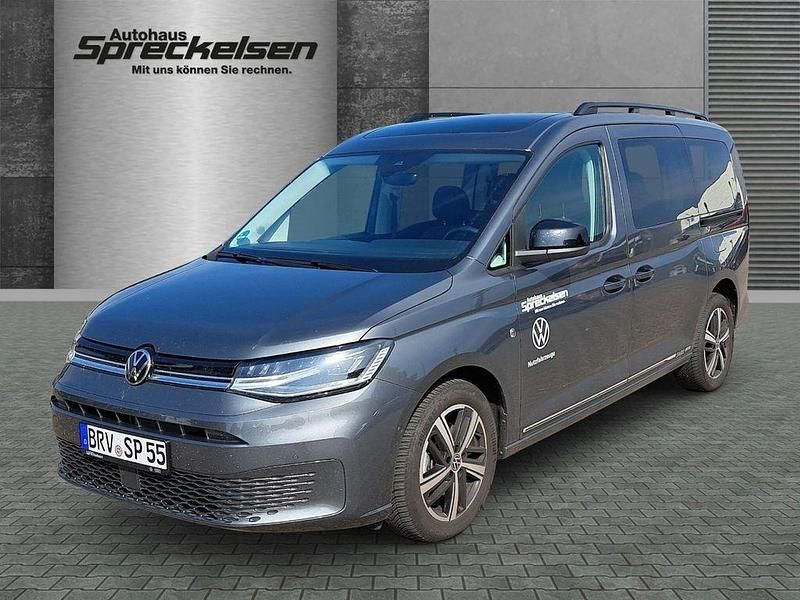 Grau Gebraucht 2025 VW Caddy Maxi Life Dark Label Van / Kleinbus | 40.990 € (Etwas zu teuer) - Bild 1/4