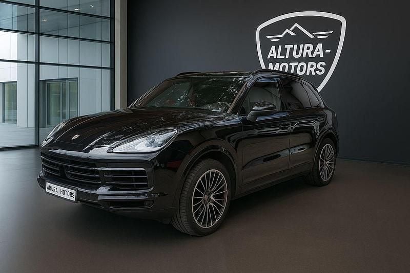 Schwarz Gebraucht 2018 Porsche Cayenne S SUV | 39.990 € (Etwas zu teuer) - Bild 1/4