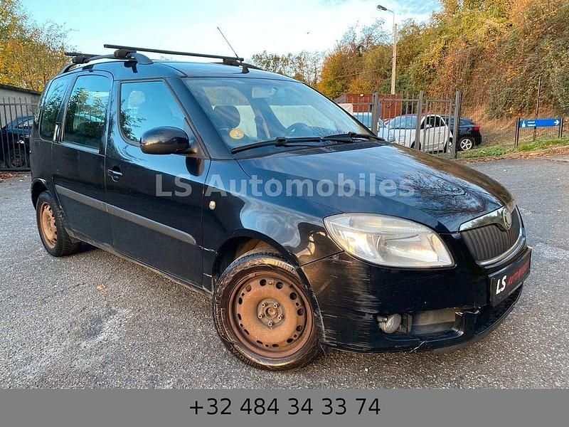 Gebraucht Skoda Roomster 80 PS (58 kW) 2007 Schwarz Van / Kleinbus