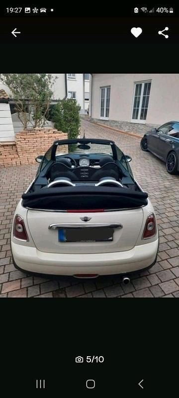 Gebraucht Mini Cooper Cabriolet 122 PS (89 kW) 2009 Beige Cabrio