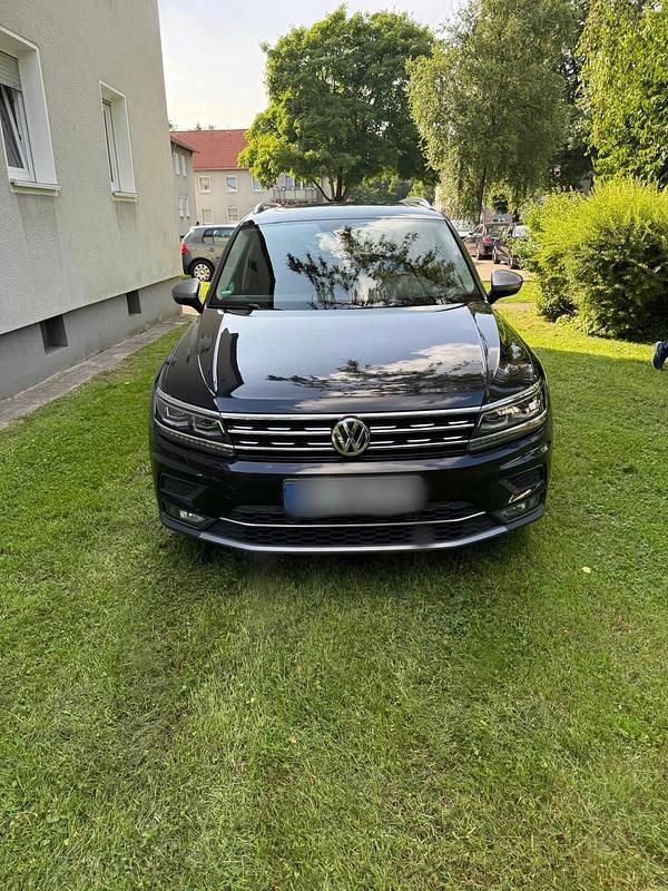 Schwarz Gebraucht 2019 VW Tiguan Allspace SUV | 23.500 € (Fairer Preis) - Bild 1/4