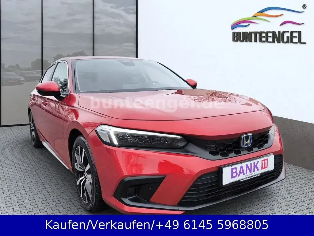 Gebraucht Honda Civic Elegance 184 PS (135 kW) 2025 Rot Limousine