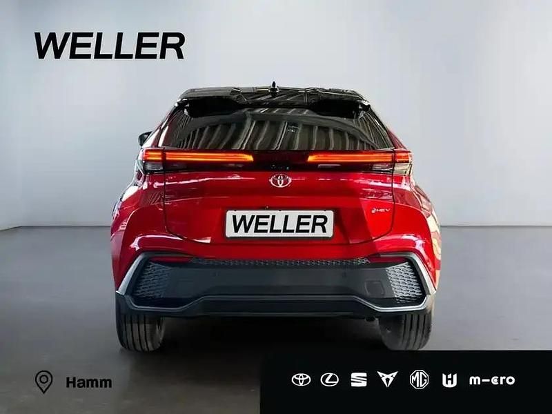 Neu Toyota C-HR 140 PS (102 kW) 2025 Karminarot mica / dach schwarz SUV