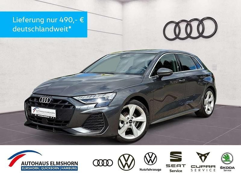 Grau Gebraucht 2024 Audi A3 S-Line Limousine | 35.460 € (Etwas zu teuer) - Bild 1/3