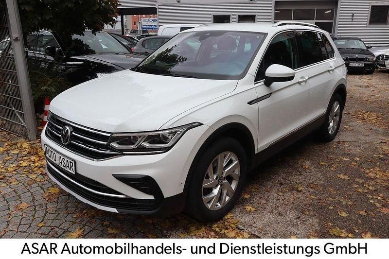 Weiß Gebraucht 2021 VW Tiguan Elegance SUV | 27.980 € (Guter Preis) - Bild 1/4