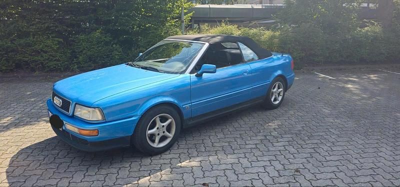Blau Gebraucht 1994 Audi 80 Basis Cabrio | 4.990 € - Bild 1/4