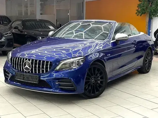 Gebraucht Mercedes C43 AMG AMG 390 PS (286 kW) 2019 Blau Cabrio