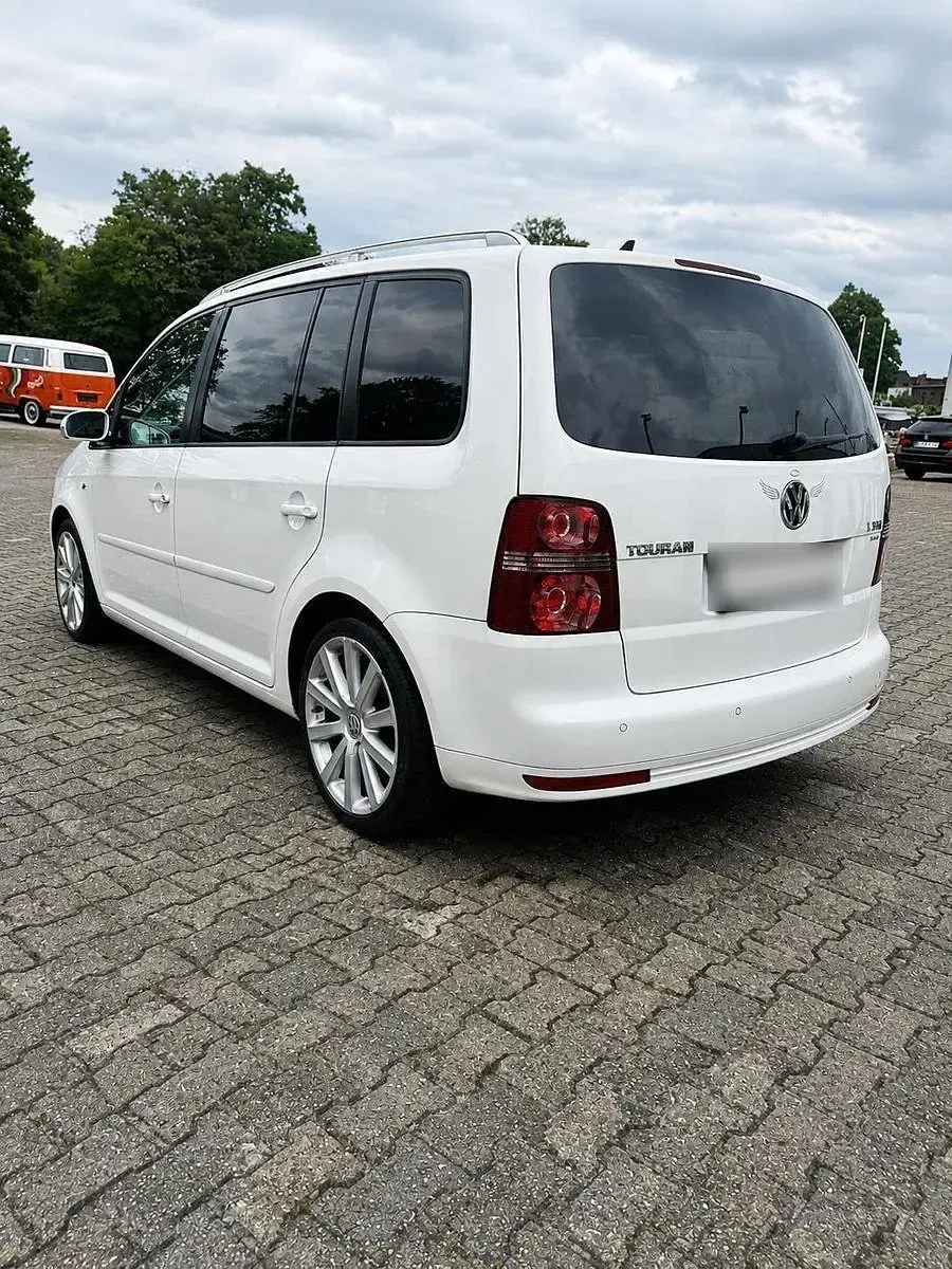 Gebraucht VW Touran R-line Edition 170 PS (125 kW) 2009 Weiß Van / Kleinbus