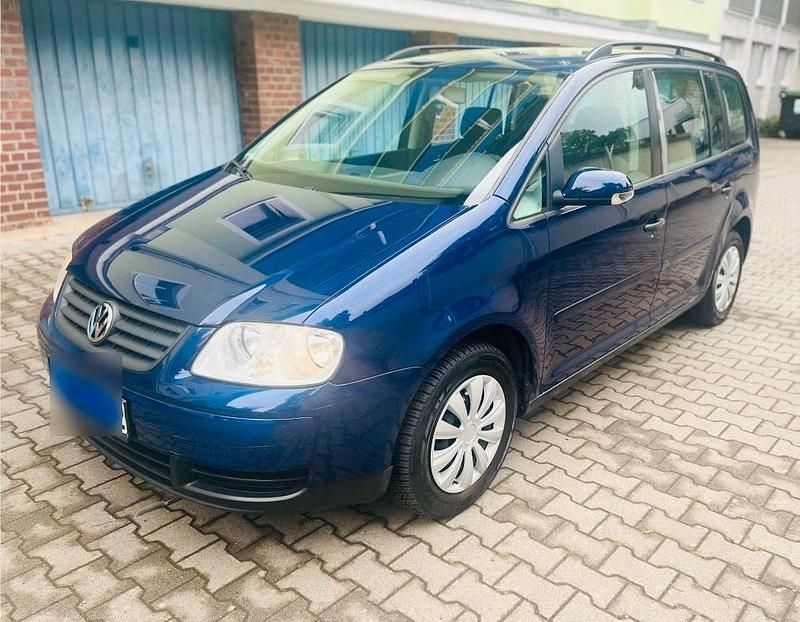 Blau Gebraucht 2005 VW Touran Van / Kleinbus | 1.650 € (Superpreis) - Bild 1/4