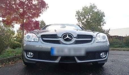 Silber Gebraucht 2009 Mercedes SLK280 Cabrio | 14.800 € (Fairer Preis) - Bild 1/4