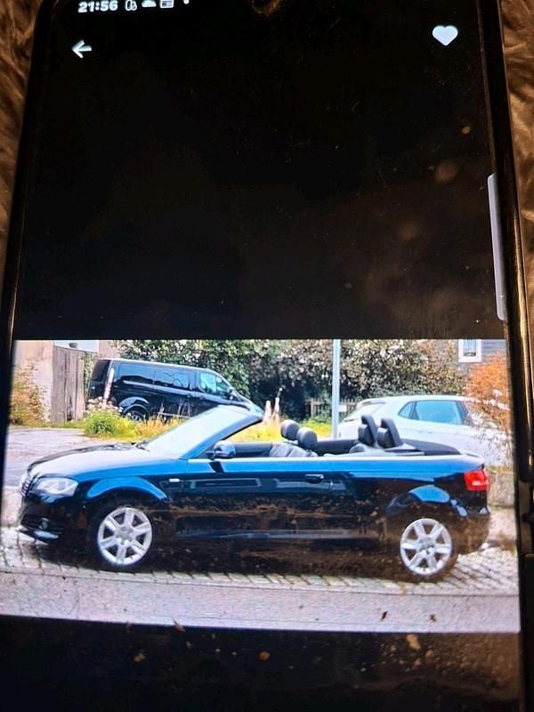 Gebraucht Audi A3 Cabriolet S-Line 200 PS (147 kW) 2008 Schwarz Cabrio