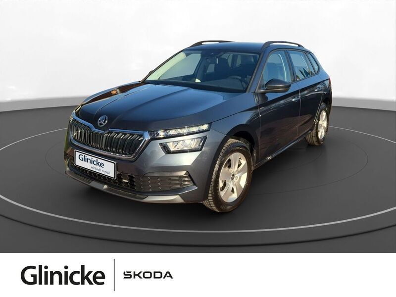 Quarz grau metallic met. Gebraucht 2020 Skoda Kamiq Ambition SUV | 17.970 € (Guter Preis) - Bild 1/4