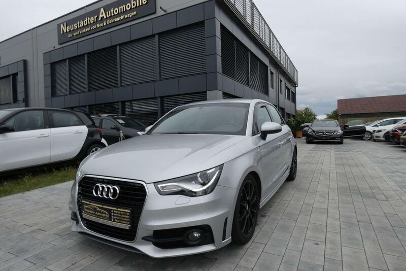Eissilber metallic Gebraucht 2012 Audi A1 S-Line Kleinwagen | 11.550 € (Fairer Preis) - Bild 1/4