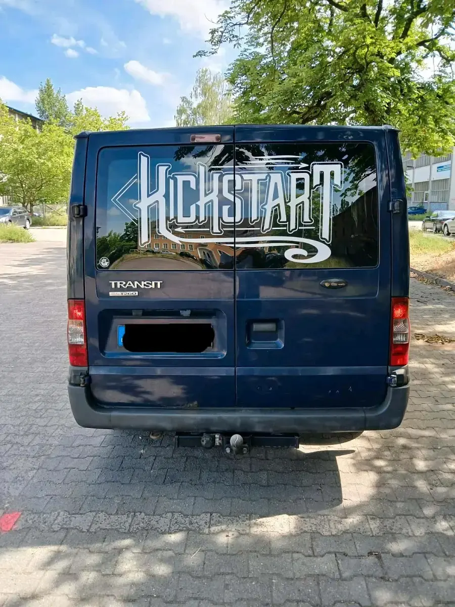 Gebraucht Ford Transit 85 PS (62 kW) 2011 Blau Van / Kleinbus